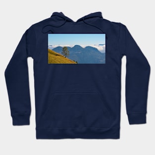 Sauris Valley Viewed from Monte Morgenleit Slopes Hoodie